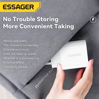 ชุดชาร์จเร็ว Essager PD20W สำหรับ iPhone 14 13 12 Pro Max (ปลั๊ก US/EU)
