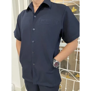 เสื้อซาฟารี เสื้อคนขับรถ แบบมีบ่าและไม่มีบ่าใส่อินธนู สีดำ-สีกรม (มีชำระปลายทาง)