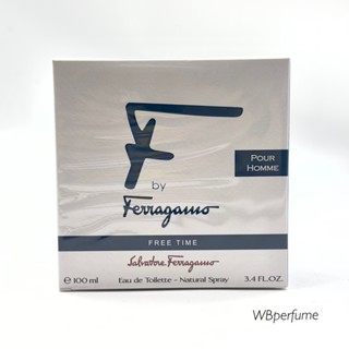 น้ำหอมแท้100% F by Ferragamo Free Time EDT 100 ML.