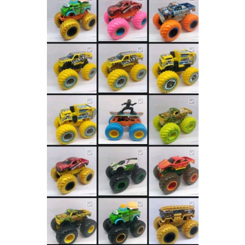 รถบิ๊กฟุต Hot Wheels ล้อยาง ชุดที่ 13