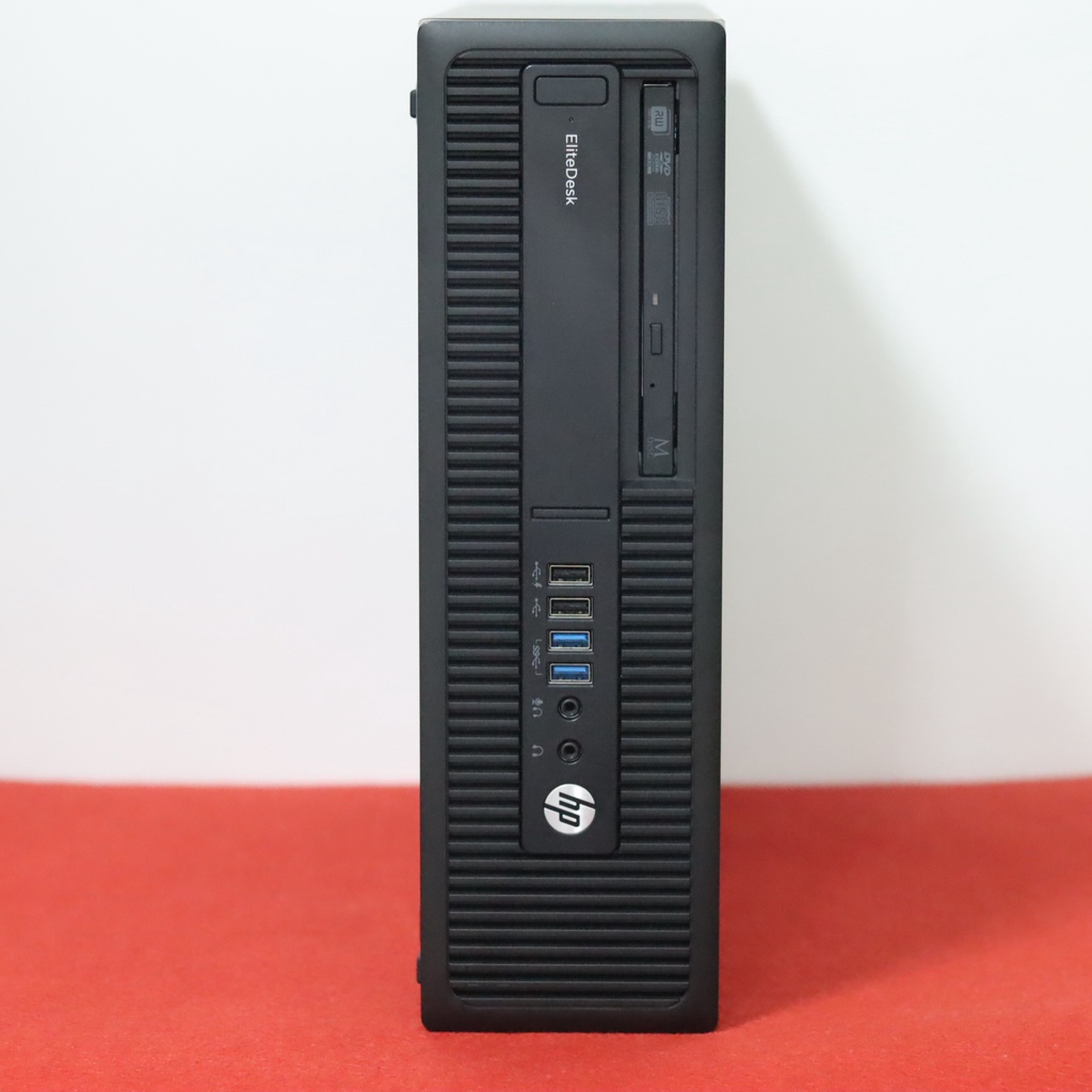 คอมพิวเตอร์ HP EliteDesk 705 G2 SFF -CPU  AMD A8-PRO-7600B 3.1GHz -RAM DDR3 4GB -HDDแบบssd 120GB -Wi