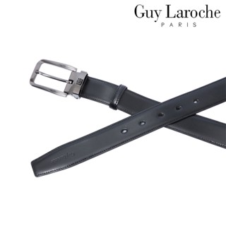 Guy Laroche เข็มขัดหนังผู้ชาย ( สีดำ ) - MGB0010