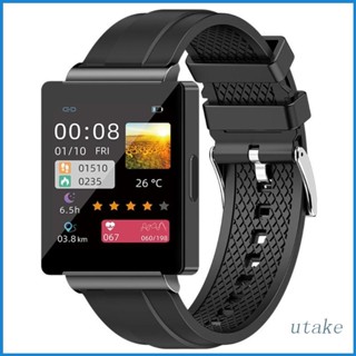 Utakee KS01 นาฬิกาข้อมือสมาร์ทวอทช์ วัดอัตราการเต้นหัวใจ ความดันโลหิต รองรับ NFC