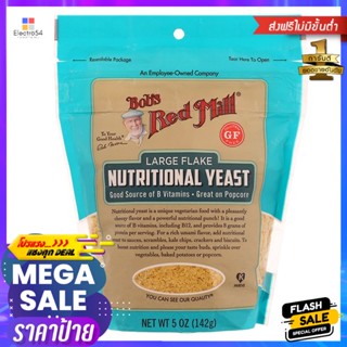 บ๊อบส์เรดมิลล์ลาร์จเฟล็กนิวทริชั่นแนลยีสต์ 142กรัม Bobs Red Mill Large Flex Nutritional Yeast 142g.