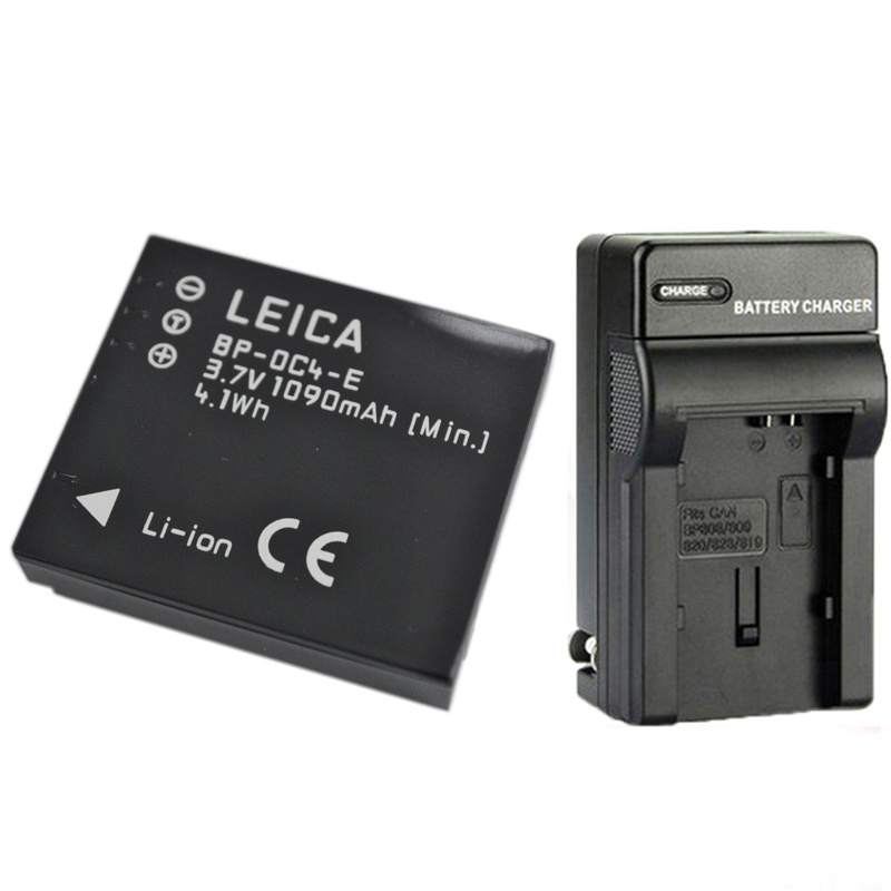 Leica C-LUX1 D-LUX2 D-LUX4 D-LUX3 แบตเตอรี่กล้อง BP-DC4 S005 เครื่องชาร์จแบตเตอรี่กล้องดิจิตอล
