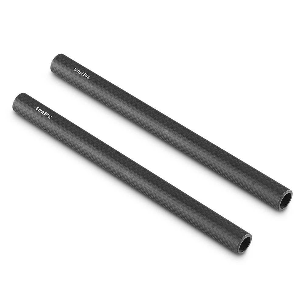 SmallRig 15mm Carbon Fiber Rod - 20cm 8 inches (2pcs) 870
