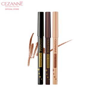 Cezanne Gel Eyeliner อายไลเนอร์ หัวดินสอหมุน 2 IN 1