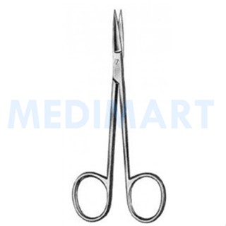 EM-E10-0400,0390 กรรไกรตัดไหม Iris Scissor ตรง 9 cm. , 11.5 cm.