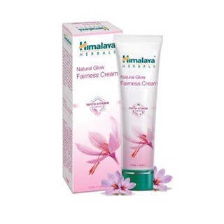 Himalaya Natural Glow Saffron Cream 50g ครีมบำรุงผิวหน้า สูตรลดจุดด่างดำ ปรับสีผิวให้กระจ่างใสเรียบเนียนสม่ำเสมอ