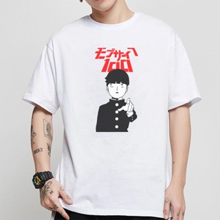 เสื้อ ยืด ผู้ชาย Nieuwe Hot Mob Psycho 100เสื้อยืดอานิเมะ ชิเงโอะ คาเงยามะ กราฟิสเช่ สตรีทแวร์ ฮาราจูกุ มังงะ เคนมะ โคซู