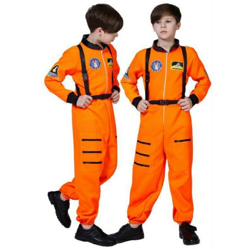 ชุดนักบินอวกาศ ชุดอวกาศเด็ก ชุดนักบิน ชุดนักบินnasaเด็ก พร้อมส่งจากไทย