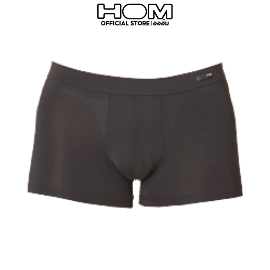 HOM (ออฮ์ม) 401823-004 กกน.ชายทรง Boxer ผ้า Polyamide สัมผัสนุ่ม ลื่น เย็น แห้งไวระบายอากาศดี กระชับเป้า ปลายขาไม่ม้วน