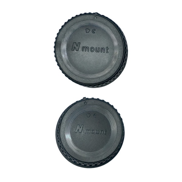 Nikon F ฝาปิดท้ายเลนส์ ฝาปิดหน้ากล้อง ชุดฝาปิด Rear Lens Cap + Body Cap