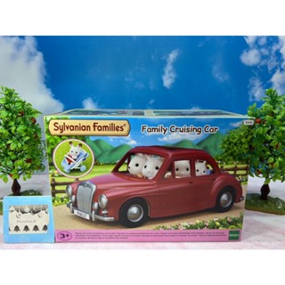 Sylvanian Families Family Cruising Car Red car ซิลวาเนียน แฟมิลี่ รถครอบครัว รถ สีแดง ยานพาหนะ Brand new