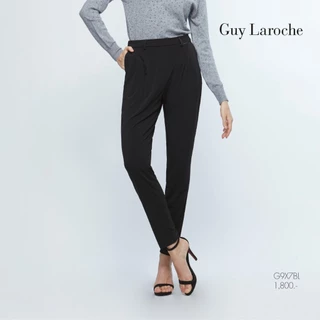 Guy Laroche - Cozy Carrot Pants กางเกงผู้หญิง ขายาว ทรงสลิม สีดำ G9X7BL