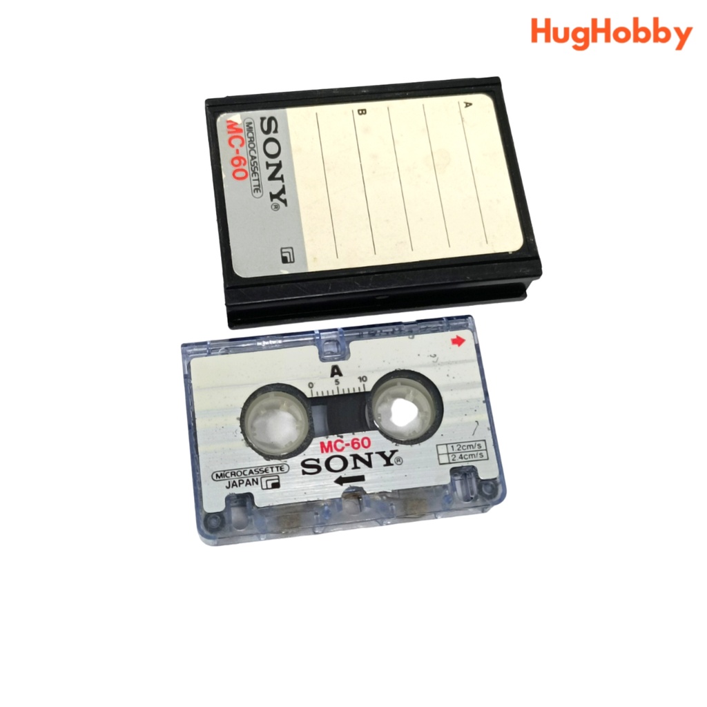 Vintage 1976 Sony MC60 Microcassette Made in Japan Blank Cassette Tape