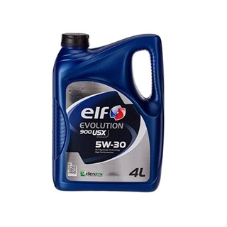 elf [ 5W-30 ] 4 ลิตร น้ำมันเครื่องเบนซินสังคราะห์แท้ 100% elf EVOLUTION 900 USX  (API SP) (ILSAC GF-6)