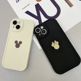 disney mickey minnie Case Compatible For iPhone 11 X XR XS MAX 6 6s 7 8 Plus 12 13 Pro MAX Silicone Cover Camera Protection Casing