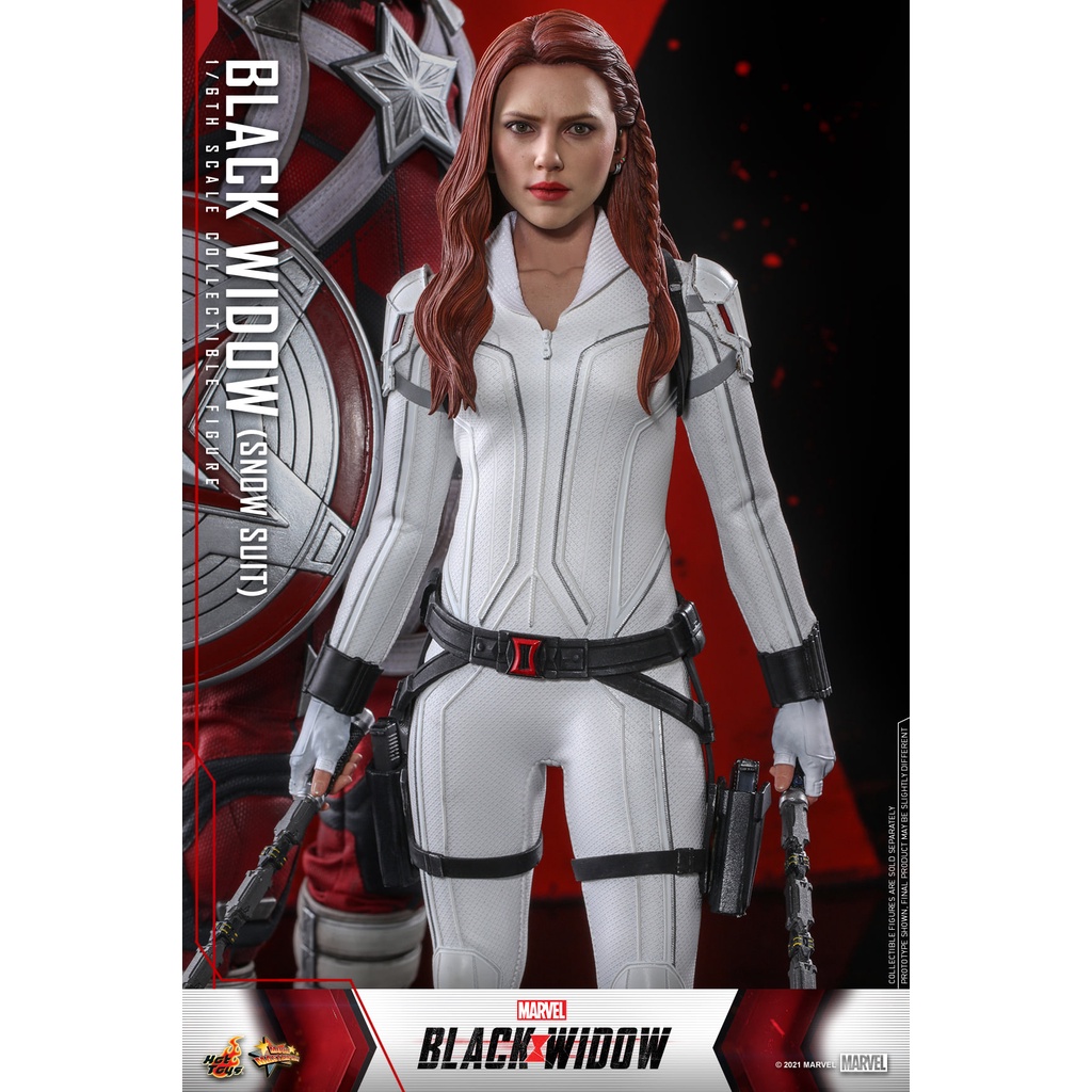 พร้อมส่งจากไทย Hot Toys MMS601 1/6 Black Widow - Black Widow (Snow Suit Version)