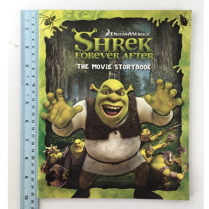 Shrek Forever After The Movie Storybook หนังสือภาษาอังกฤษปกอ่อนมือสอง