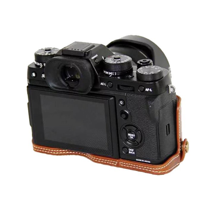 New Pu Leather Camera Case Half Bag For FujiFilm XT2 XT3 FUJI XT2 XT3