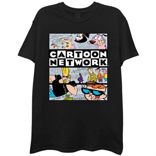 DRG เสื้อยืดแขนสั้น คอกลม ผ้าฝ้าย 100% พิมพ์ลายการ์ตูน Dexters Laboratory Dexters สําหรับผู้ชาย