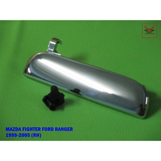 MAZDA FIGHTER FORD RANGER year 1999-2005 OUTER DOOR HANDLE  FRONT RIGHT (RH) “CHROME” // มือจับนอก ด้านหน้า ข้างขวา