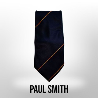 เนคไทPaul smithแท้มือสอง เนคไทแบรนด์เนมแท้