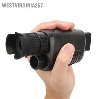 Westvirginia267 กล้องบันทึกวิดีโอดิจิทัล อินฟราเรด ซูมได้ 5 เท่า 1080P สําหรับล่าสัตว์