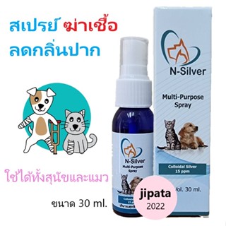 N-Silver มัลติ เพอร์โพส สเปรย์ ใช้ได้กับทั้งแผลภายนอกและแผลในช่องปาก