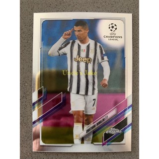 2020-21 Topps Chrome : Christiano Ronaldo #100