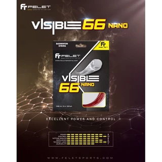 FELET สายเอ็นแบดมินตัน รุ่น VISIBLE66