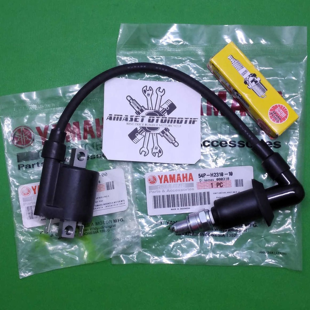 C7HSA Spark Plug Starter Coil Package Mio J Mio GT 115 Soul GT Yamaha X-Ride Mio M3 Mio Z Fino Fi 54