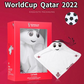 WorldCup Qatar 2022 ตุ๊กตามาสคอต World Cup น่ารัก แบบนิ่ม ใส่สบาย สําหรับตกแต่ง