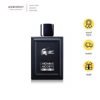 ส่งฟรี Lacoste Lhomme Intense EDT 100ml กล่องเทส  น้ำหอม AUG01