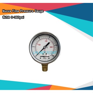 เกจวัดแรงดันแก๊ส LPG Pressure Gauge สเกล 0-360psi