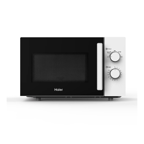 GlobalHouse HAIER ไมโครเวฟ ขนาด 23 ลิตร HMW-M2301W สีขาว สินค้าของแท้คุณภาพดี