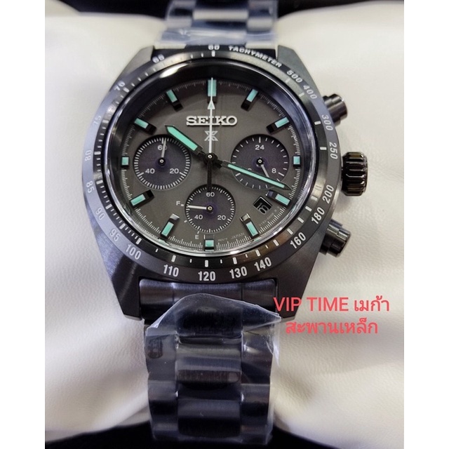 นาฬิกา Seiko Prospex Black Series ‘Night Speedtimer’ Solar Chronograph รุ่น SSC917P1 SSC917P SSC917