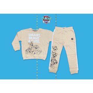 ✅ [5-7Y] Paw Patrol Jumper And Tracksuit Bottom Set ชุดเซต เสื้อกันหนาว  และกางเกงวอล์ม