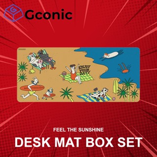 แผ่นรองเมาส์ Gconic Desk Mat Box Set : Feel the Sunshine