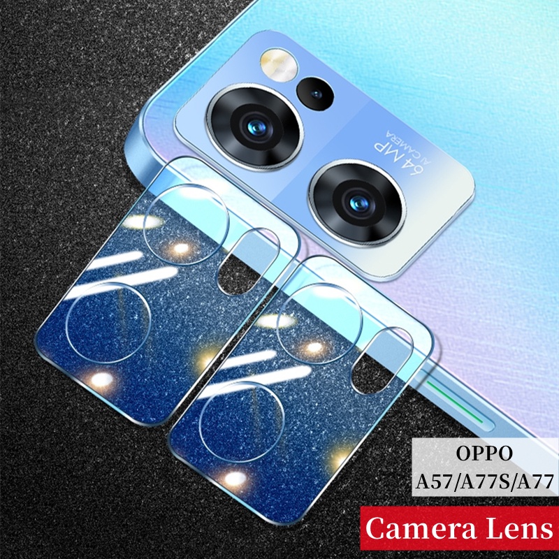 ฟิล์มกระจกกันรอยเลนส์กล้อง 3D สําหรับ OPPO A77S A57 A77 5G 4G 2022 OPPO A77 S