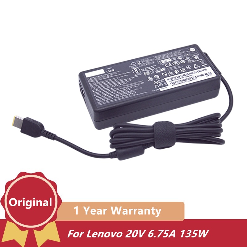 20V 6.75A 135W แล็ปท็อปสําหรับ Lenovo Legion Y520-15IKBA Y520-15IKBM Y520-15IKBN Y530-15ICH Y7000P Y