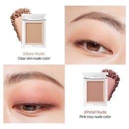 Beauty-Siam แท้ทั้งร้าน !! อายแชโดว์ JUNG SAEM MOOL COLOR PIECE EYESHADOW NUDE #PETAL NUDE