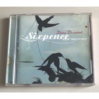 ซีดีเพลง ของแท้ ลิขสิทธิ์ มือ 2 สภาพดี...ราคา 229 บาท “Sixpence None The Richer” อัลบั้ม “Divine Discontent”