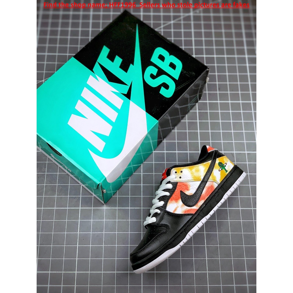 (HY)(HFF1996) Nike SB Dunk Low Pro QS Roswell Raygun Black tie dye