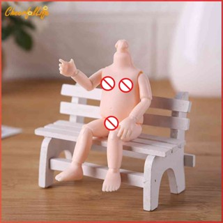 ❉ Cheerful บอดี้ตุ๊กตา 13 ข้อต่อ 12 9 ซม. อุปกรณ์เสริม สําหรับตุ๊กตา BJD