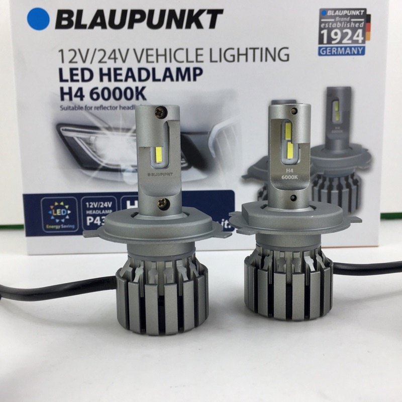 BLAUPUNKT หลอดไฟหน้ารถยนต์ ขั้ว H4 LED HEADLAMP VEHICLE LIGHTING GEN 2 [2 หลอด]