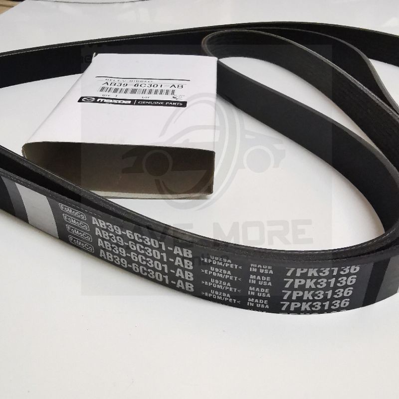 7PK3136 FORD RANGER T6 2.2 2012Y ,MAZDA BT50 2.2 2012Y FAN BELT