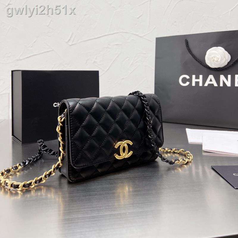 ▨⊙[พร้อมกล่อง] Chanel Classic Chain Bag Ladies Fashion Casual Shoulder Crossbody Bag