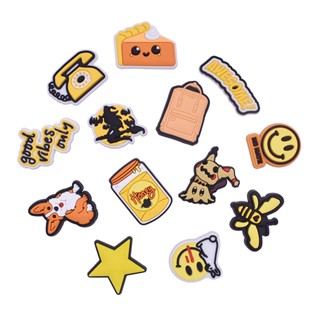 ใหม่ กระดุมติดรองเท้า Croc Jibz Pins DIY